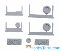 Wheels set 1/72 for F-15E/I/K, no mask series