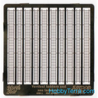 Photo-etched set 1/350 Vertical ladders and sea ladders