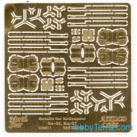 Photo-etched set 1/350 for Russian helicopters Ka-27, Ka-32