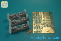 Northstar Models 350145 USN 40mm/56 Bofors quad mount ver. 3/with Mk-51 director, 6pcs