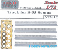 Tracks 1/72 for S-35 Somua tank