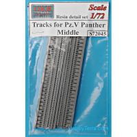 Tracks 1/72 for Pz.V Panther, middle type