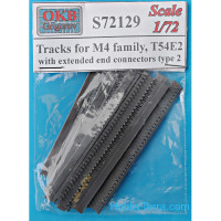Tracks for M4 family, T54E2 with extended end connectors, type 2