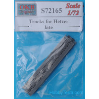 Tracks 1/72 for Hetzer tank, late type