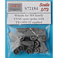 Wheels for M4 family, VVSS open spoke with TB ORD 22 applied