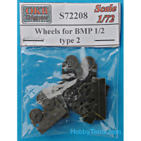Wheels set 1/72 for BMP 1/2, type 2