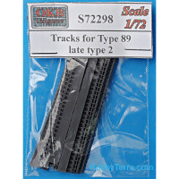 Tracks 1/72 for Type 89, late, type 2