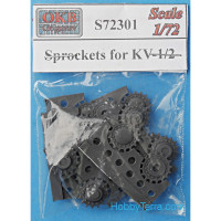 Sprockets 1/72 for KV-1/2