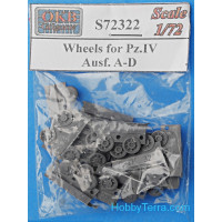 Wheels 1/72 for Pz.IV, Ausf. A-D