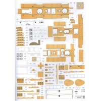 Orel 34 Paper model of Armored cruiser of I rank "Bayan"