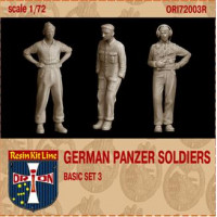 German Panzer Soldiers (basic set 3), resin