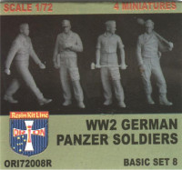 German Panzer Soldiers (basic set 8), resin
