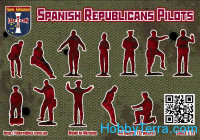 Orion 72073 Figure set. Spanish Rebublicans Pilots