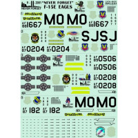 Decal 1/48 for F-15E Eagles 