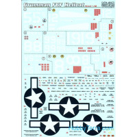 Decal 1/48 for F6F Hellcat