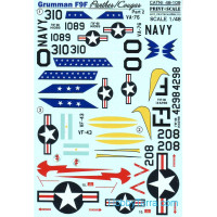 Decal 1/48 for Grumman F9F Panther, Part 2