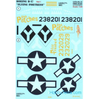 Decal 1/48 for B-17 Flying Fortress, Part 1