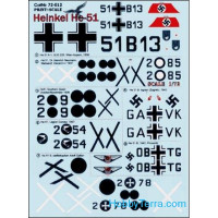 Decal 1/72 for Heinkel He-51