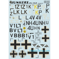 Decal for Junkers Ju-52