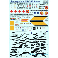 Decal for Aerospatiale SA.330 Puma