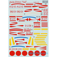 Decal for Aichi D3A1 