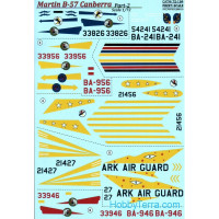 Decal 1/72 for B-57 Canberra, Part 2