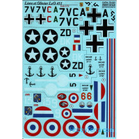 Decal 1/72 for Liore et Olivier LeO 451