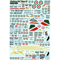 Decal 1/72 for Northrop F-5 Tiger II