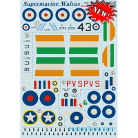 Decal 1/72 for Supermarine Walrus, part 1