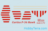 Print Scale  72-315 Decal 1/72 for Curtiss P-36 Hawk