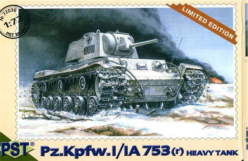 PST  72036 Pz.Kpfw. I/IA 753 (r) tank