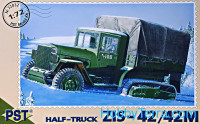 ZiS-42/42M WWII Soviet half-truck