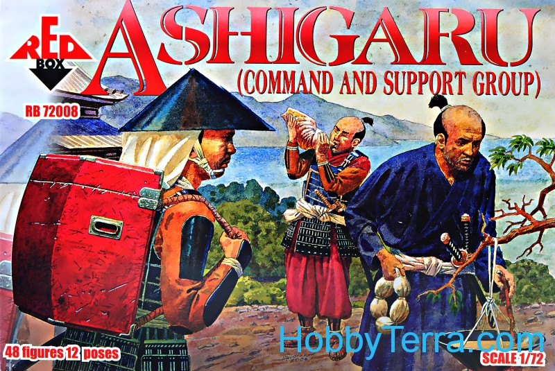 Red Box  72008 Ashigaru (Command and support group)