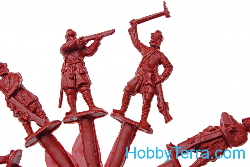 Red Box 1/72 72113 Moscow Infantry Pishalniki, 16th Century 48 Figures