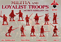 Red Box  72051 Militia and Loyalist Troops 1745. Jacobite Rebellion