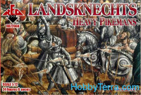 Landsknechts (Heavy pikemen), 16th century
