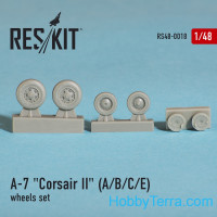 RESKIT  48-0018 Wheels set 1/48 for A-7 (A/B/C) Corsair II