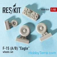 Wheels set 1/48 for F-15 (A/B) Eagle