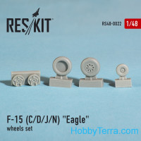 Wheels set 1/48 for F-15 (C/D/J/N) Eagle