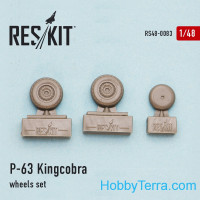 Wheels set 1/48 for P-63 "Kingcobra"