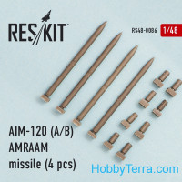 AIM-120 (A/B) AMRAAM missile, 4 pcs