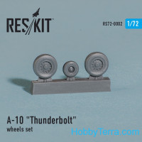 Wheels set 1/72 for A-10 Thunderbolt
