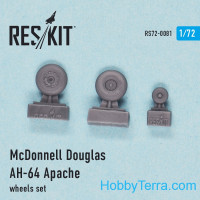 Wheels set 1/72 for AH-64 