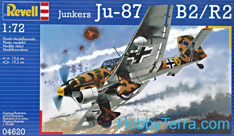 Revell 1/72 Junkers Ju-87 B2 R2 4620 