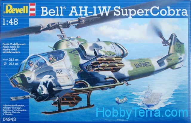 Revell Bell AH-1W SuperCobra 1:48 Model Kit 04943 