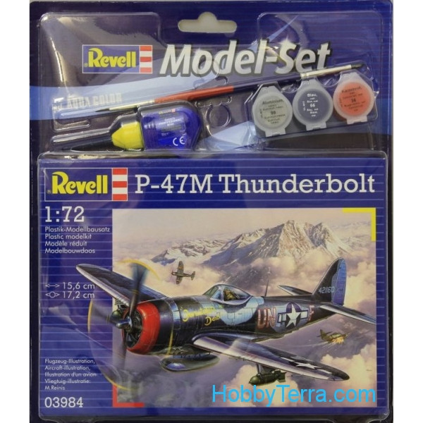63984 Maquette Revell Model Set P-47M Thunderbolt