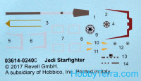 Revell  03614 Star Wars. Obi Wan's Jedi Starfighter