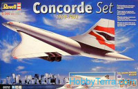 Model Set. Concorde airliner