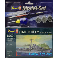 Model Set. H.M.S. Kelly (H.M.S. Kipling)