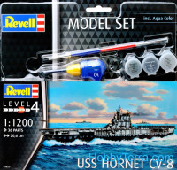 Model Set. USS Hornet CV-8